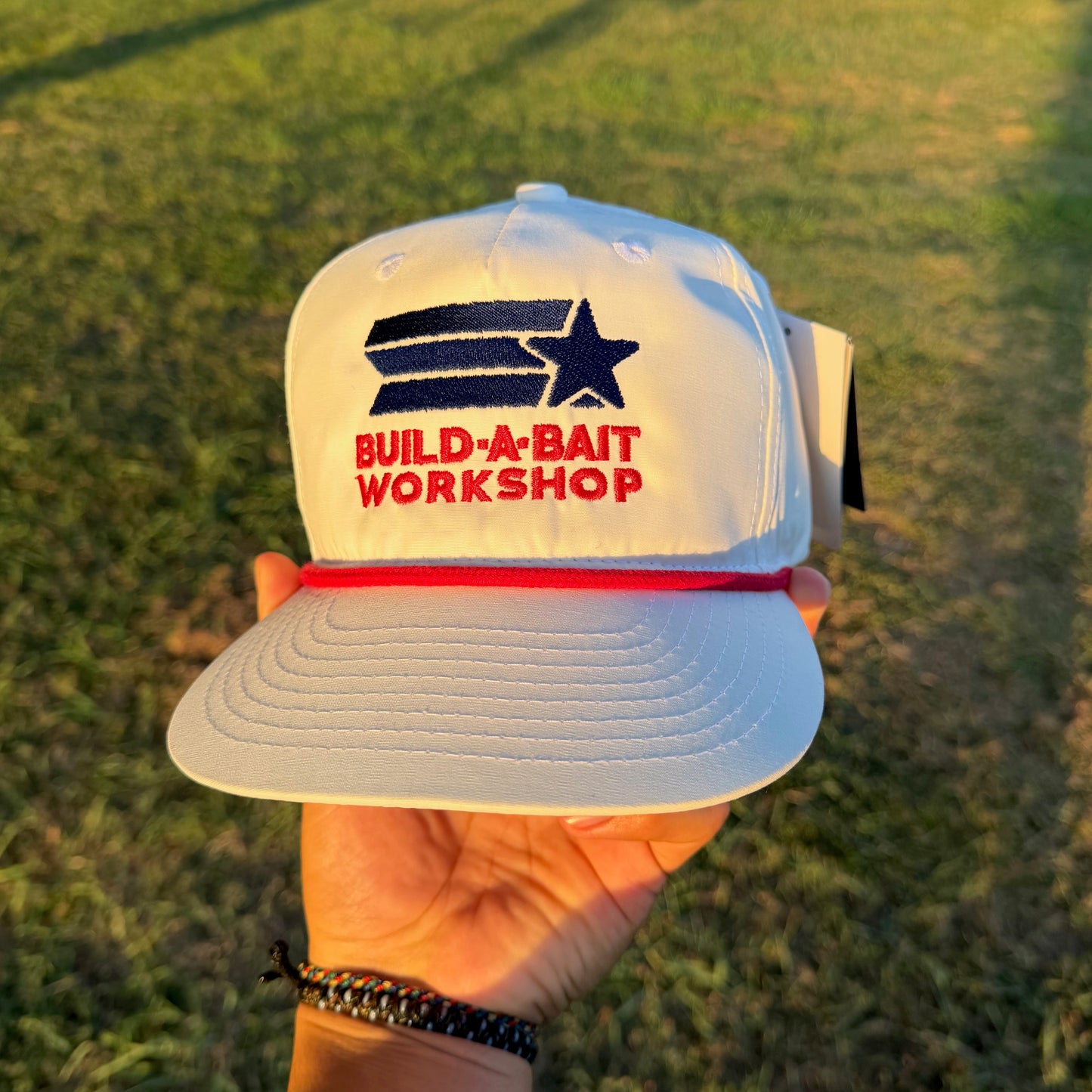 Rope Hat- Red White n Blue